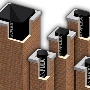 Variable tverrsnitt. Kan benyttes til alle størrelser og utforminger.