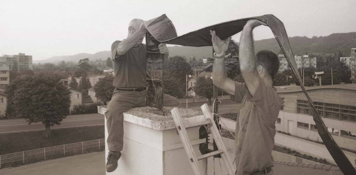 Montering av stålrør